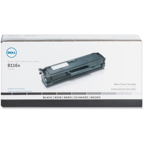 Dell DLLYK1PM Original Standard Yield Laser Toner Cartridge - Black - 1 Each