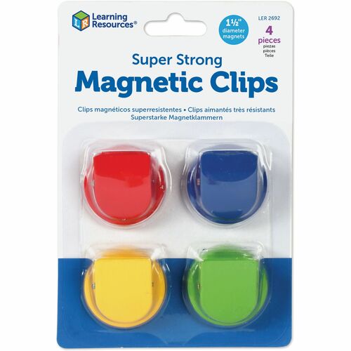 Learning Resources LRNLER2692 Super Strong Magnetic Clips Set