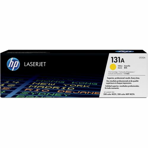 HP HEWCF212A 131A (CF212A) Original Laser Toner Cartridge - Single Pack - Yellow - 1 Each