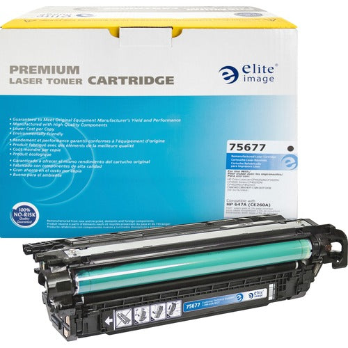 Elite Image ELI75677 Remanufactured Toner Cartridge Alternative For Hp 647A (Ce260A) - Laser - 8500 Page - 1 Each