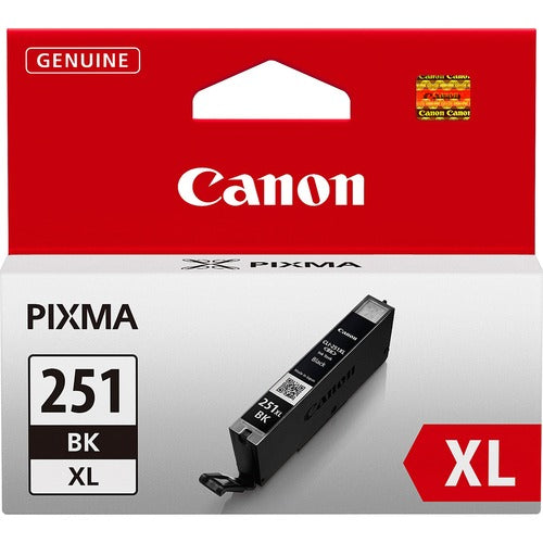 Canon CNMCLI251XLBK CLI251XLBK Original Inkjet Ink Cartridge - Black - 1 Each