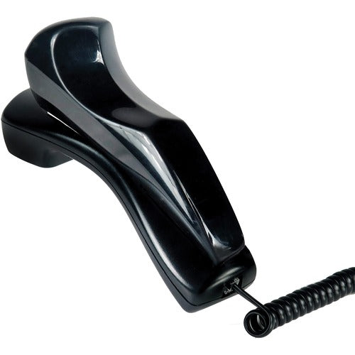 Softalk SOF00801M Microban Telephone Shoulder Rest - Non-Slip - 6.5" X 2" X 2.5" - Black