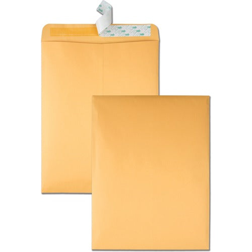 Quality Park QUA41620 Durable Kraft Catalog Envelopes - Catalog - 10" Width X 13" Length - Peel & Seal - Kraft - 250 / Carton - Brown Kraft