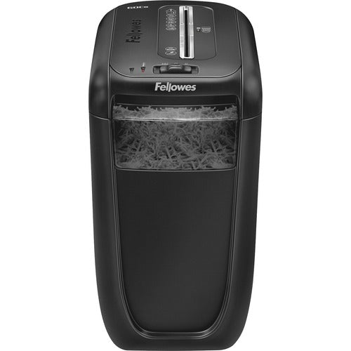 Fellowes FEL4606001 Powershred 60Cs Cross-Cut Shredder-Cross Cut-10 Per Pass-For Shredding Staples, Credit Card, Dvd, Paper Clip-0.16" X 2" Shred Size-P-3-14 Ft/Min-9" Throat-6 Minute Run Time-20 Minute Cool Down Time-6 Gal Wastebin Capacity-B