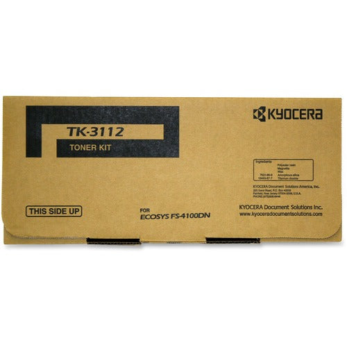 Kyocera KYOTK3112 Original Laser Toner Cartridge - Black - 1 Each