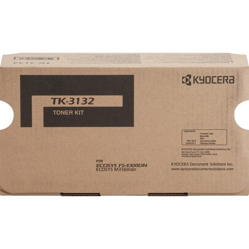 Kyocera KYOTK3132 Original Standard Yield Laser Toner Cartridge - Black - 1 Each
