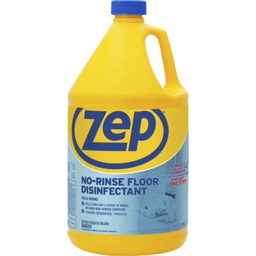 Zep ZPEZUNRS128 No Rinse Floor Disinfectant
