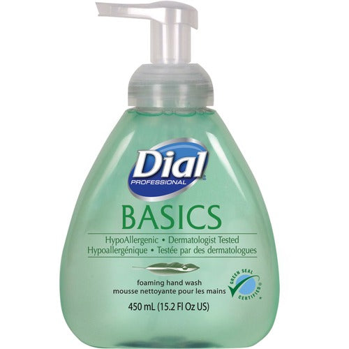 Dial DIA98609 Basics HypoAllergenic Foam Hand Soap