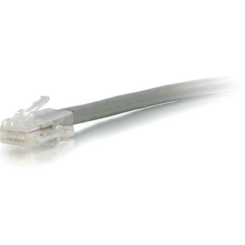 C2G CGO04070 7ft Cat6 Non-Booted Unshielded (UTP) Ethernet Network Cable - Gray