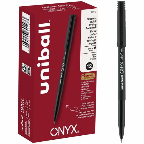 uniball™ UBC60143 Onyx Rollerball Pens