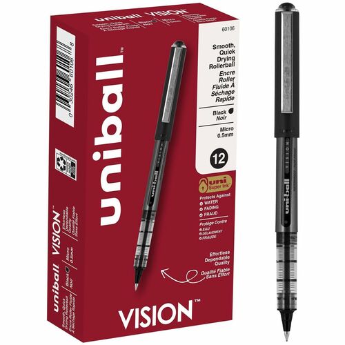 uniball™ UBC60106 Vision Rollerball Pens