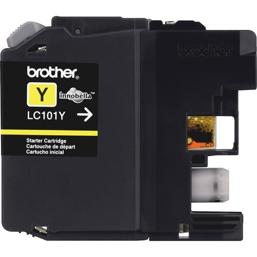 Brother BRTLC101Y Innobella LC101Y Original Standard Yield Inkjet Ink Cartridge - Yellow - 1 Each