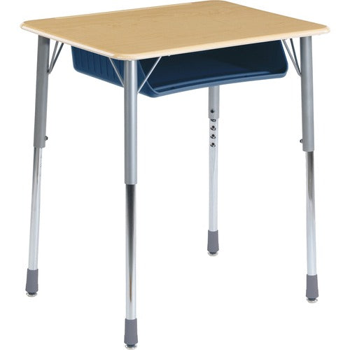 Virco VIRZADJ2026BOXM Open Front Student Book Box Desk