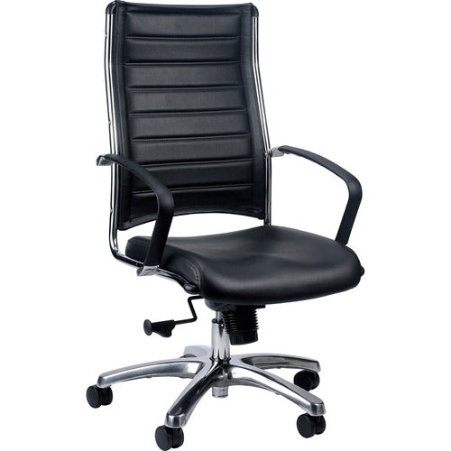 Eurotech EUTLE811BLK Europa High Back Executive Chair