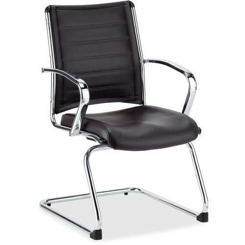 Eurotech EUTLE833BLK Europa Executive Guest Chair