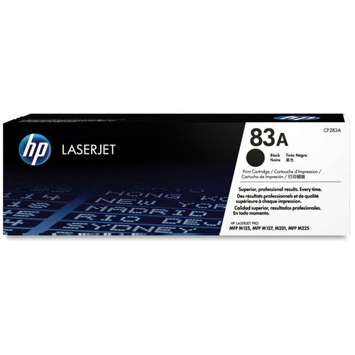 HP HEWCF283A 83A (CF283A) Original Laser Toner Cartridge - Single Pack - Black - 1 Each
