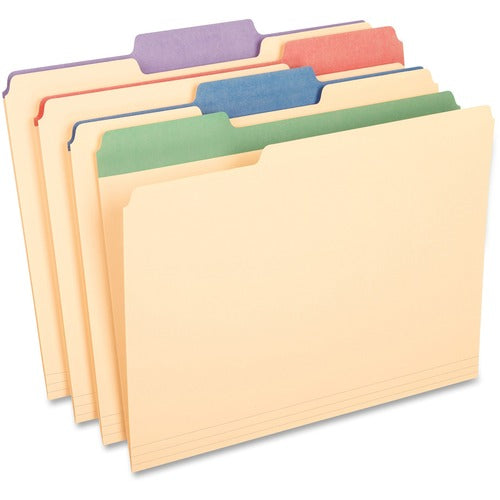 Pendaflex PFX84101 1/3 Tab Cut Letter Recycled Top Tab File Folder