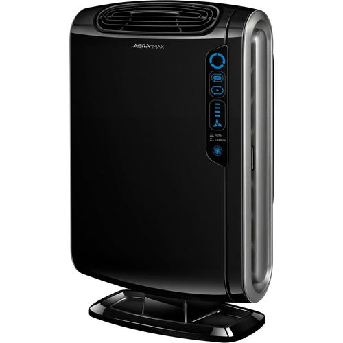 Fellowes FEL9286101 Aeramax Air Purifier W/ Sensor - True Hepa, Activated Carbon - 190 Sq. Ft. - Black