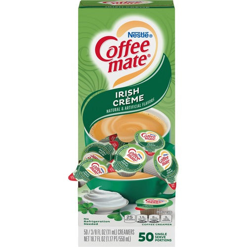 Coffee mate NES35112 Irish Creme Nondairy Liquid Creamer Singles