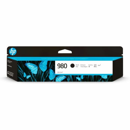 HP HEWD8J10A 980 (D8J10A) Original Inkjet Ink Cartridge - Single Pack - Black - 1 Each