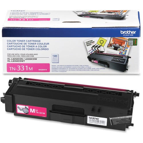 Brother BRTTN331M TN331M Original Laser Toner Cartridge - Magenta - 1 Each