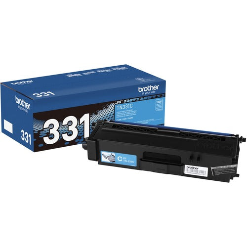 Brother BRTTN331C TN331C Original Standard Yield Laser Toner Cartridge - Cyan - 1 Each