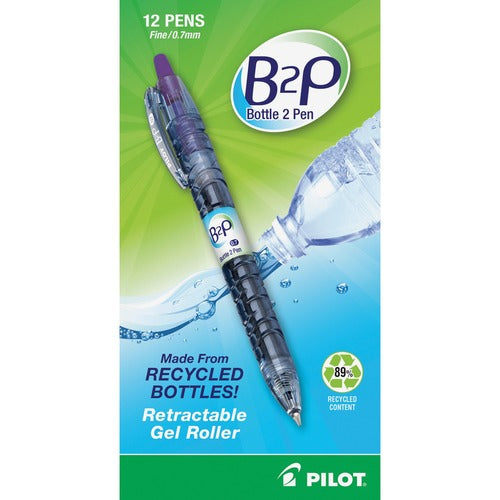 Pilot PIL31622 Bottle to Pen (B2P) B2P BeGreen Fine Point Gel Pens