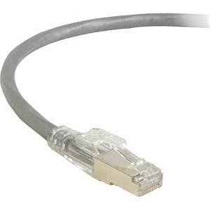 Black Box BBNC6APC80SWH15 CAT6A 650-MHz Locking Snagless Patch Cable