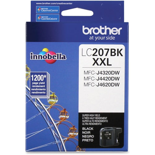 Brother BRTLC207BK Innobella LC207BK Original Inkjet Ink Cartridge - Black - 1 Each