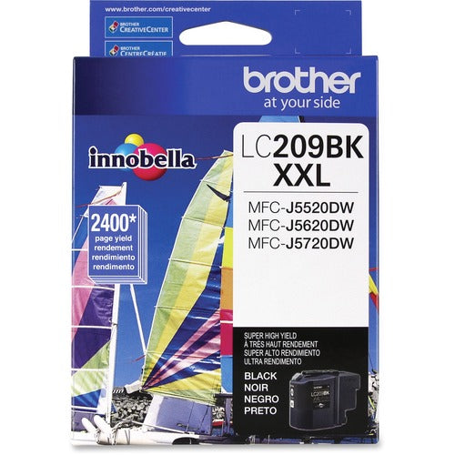 Brother BRTLC209BK Innobella LC209BK Inkjet Ink Cartridge - Black - 1 Each
