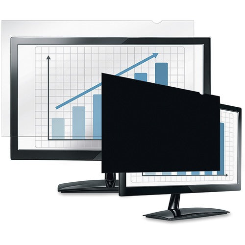 Fellowes FEL4811801 Privacy Screen Filter Black - For 24"Monitor, Notebook