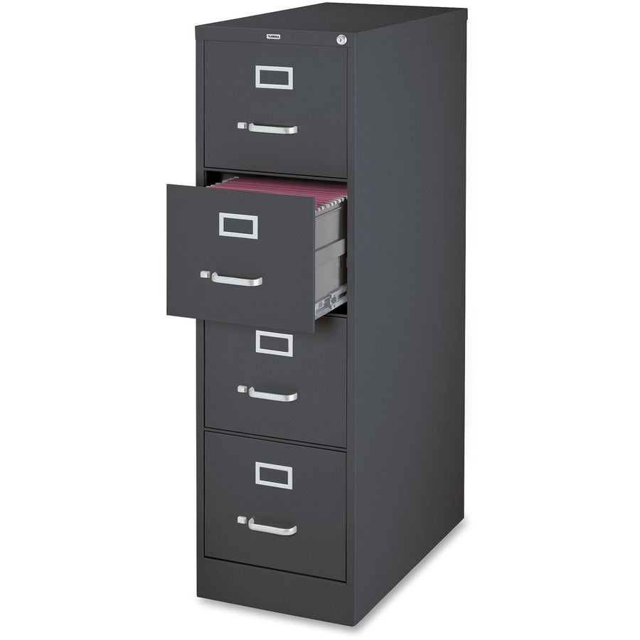 Lorell LLR66912 Fortress Series 26-1/2" Commercial-Grade Vertical File Cabinet