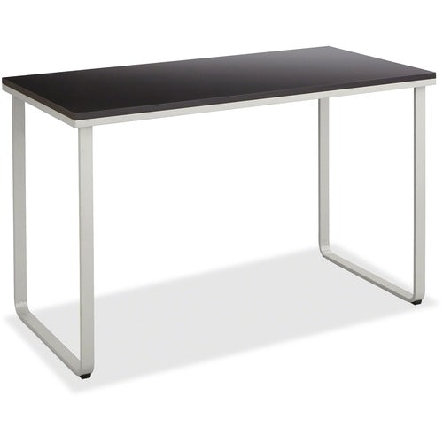 Safco SAF1943BLSL Steel Workstation - Rectangle Top - U-Shaped Base - 2 Legs - 47.25" Table Top Width X 24" Table Top Depth X 0.75" Table Top Thickness - Steel, Fiberboard, Wood