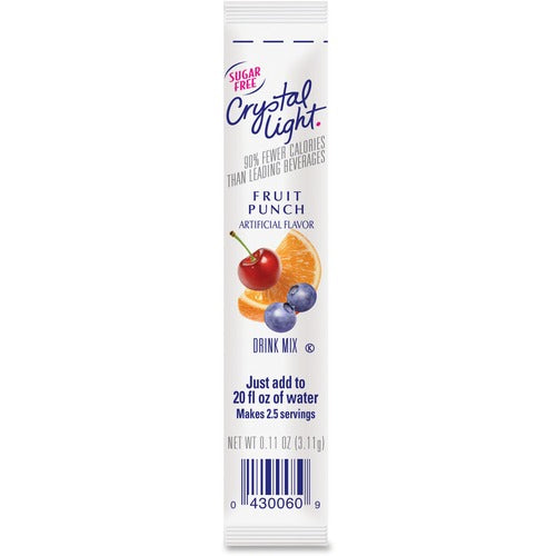 Crystal Light KRF00006 On-The-Go Fruit Punch Mix Sticks