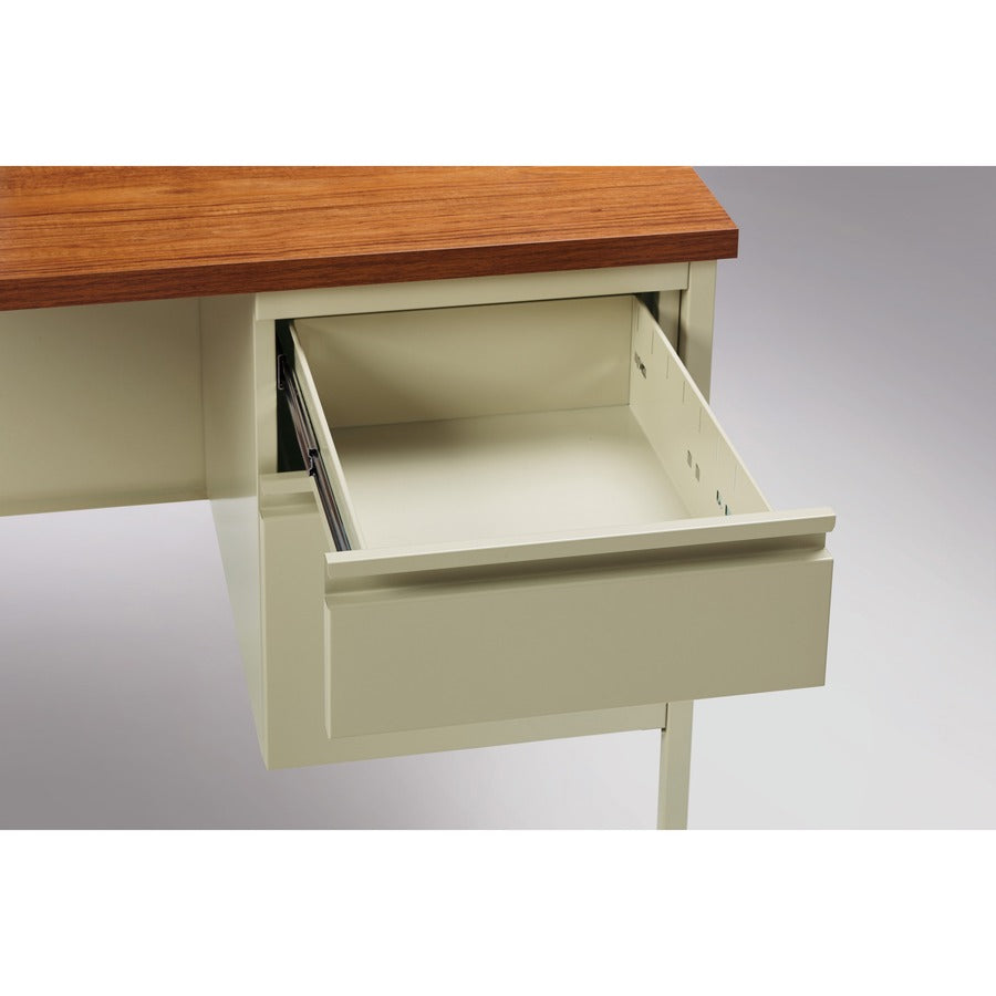 Lorell LLR60920 Fortress Series Right-Pedestal Return