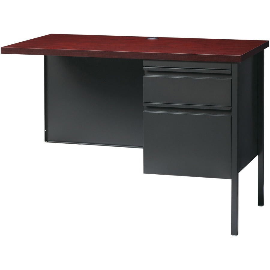 Lorell LLR60922 Fortress Series Right-Pedestal Return