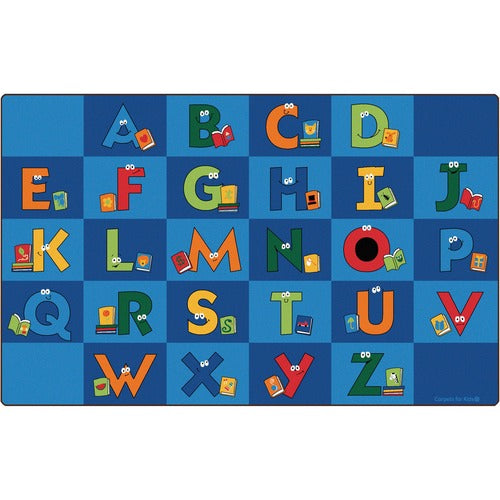 Carpets for Kids® CPT6212 Premium Reading Letters Library Rug