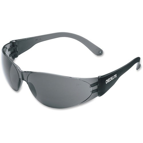 Crews MCSCRWCL112 Checklite Gray Lens Safety Glasses