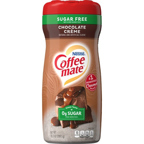 Coffee mate NES59573 Chocolate Creme Sugar-Free Powdered Coffee Creamer