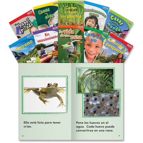 Shell Education SHL16096 Grade 1 TFK Science Spanish Book Set Printed Book