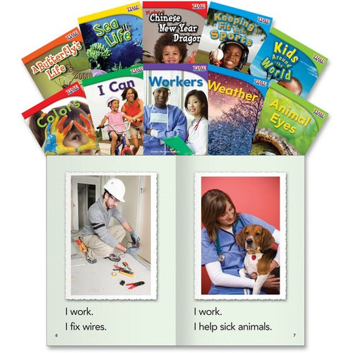 Shell Education SHL16097 TFK Emergent 1st-Grade 10-Book Set 2 Printed Book