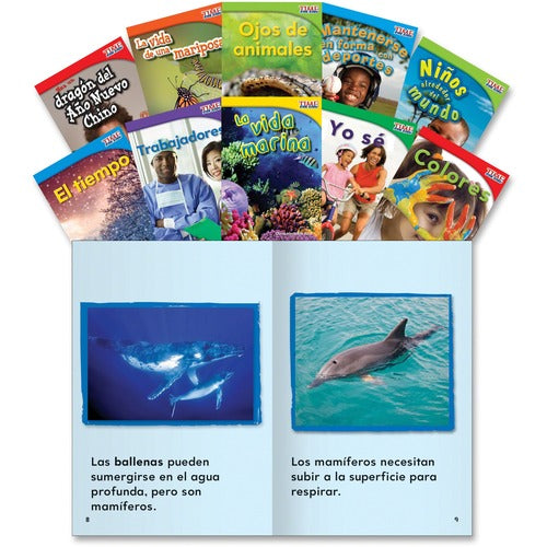 Shell Education SHL16098 TFK 1st-grade Spanish 10-Book Set 2 Printed Book