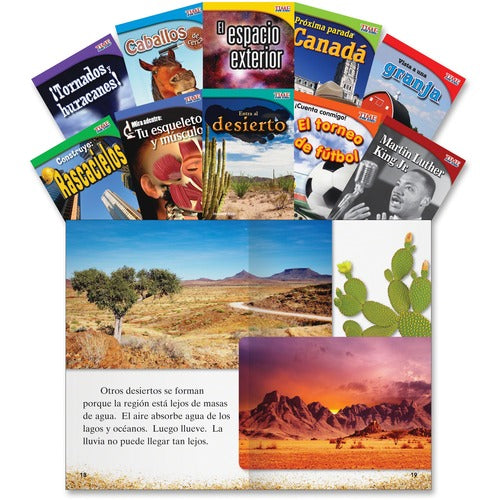 Shell Education SHL16104 TFK 2nd-grade Spanish 10-Book Set 2 Printed Book