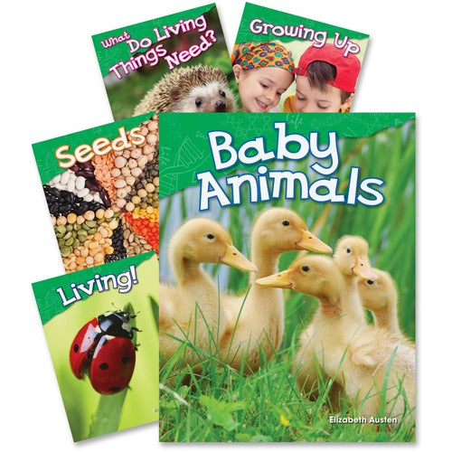 Shell Education SHL23017 Kindergarten Life Science Book Set Printed Book