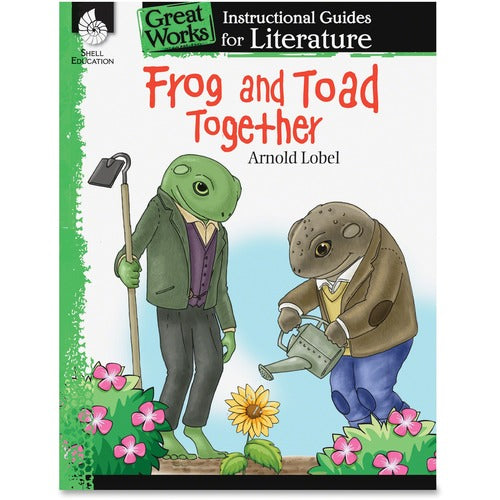 Shell Education SHL40001 Frog and Toad Together Literature Guide Printed Book by Arnold Label