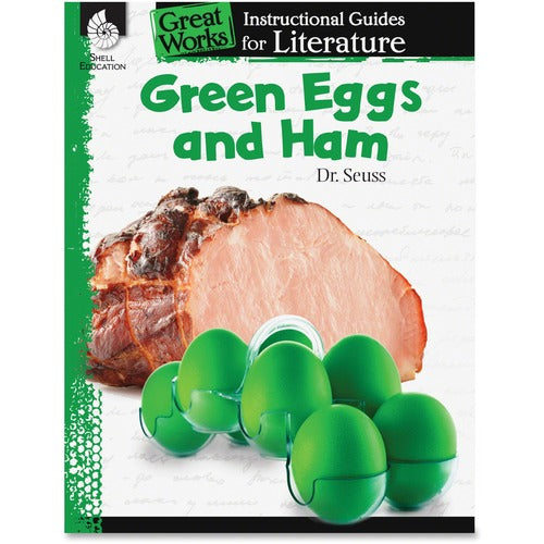 Shell Education SHL40002 Green Eggs and Ham Literature Guide Printed Book by Dr. Seuss