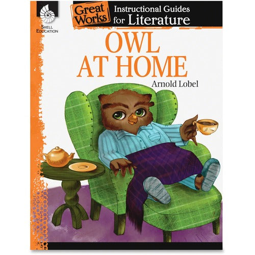 Shell Education SHL40009 Owl at Home Instructional Guide Printed Book by Arnold Lobel