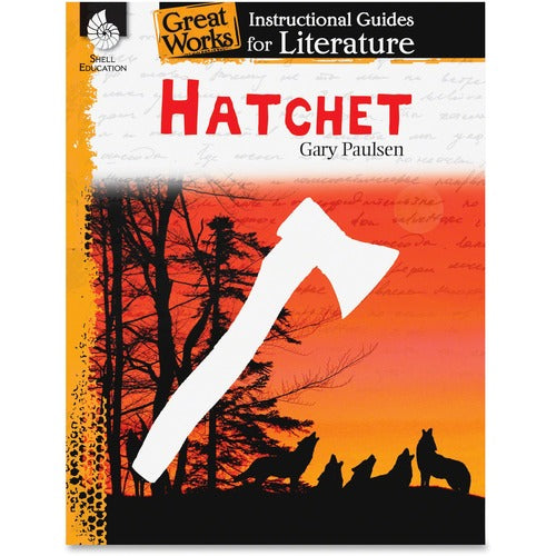 Shell Education SHL40206 Hatchet: An Instructional Guide Printed Book by Gary Paulsen