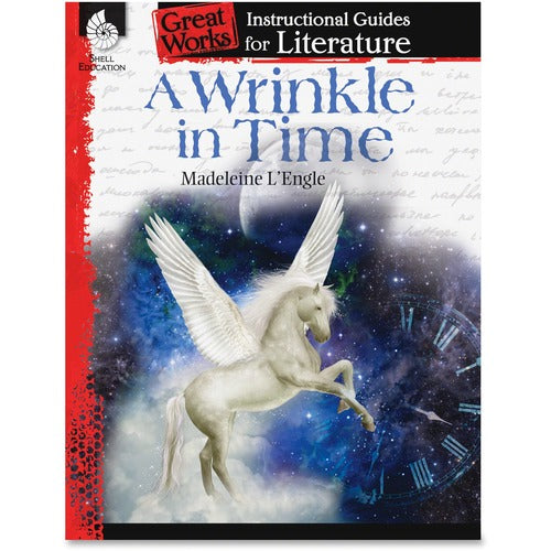 Shell Education SHL40217 Wrinkle In Time Great Works Instructional Guides Printed Book by Madeleine L'Engle