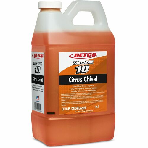 Betco BET1674700 FastDraw 10 Citrus Chisel Cleaner/Degreaser